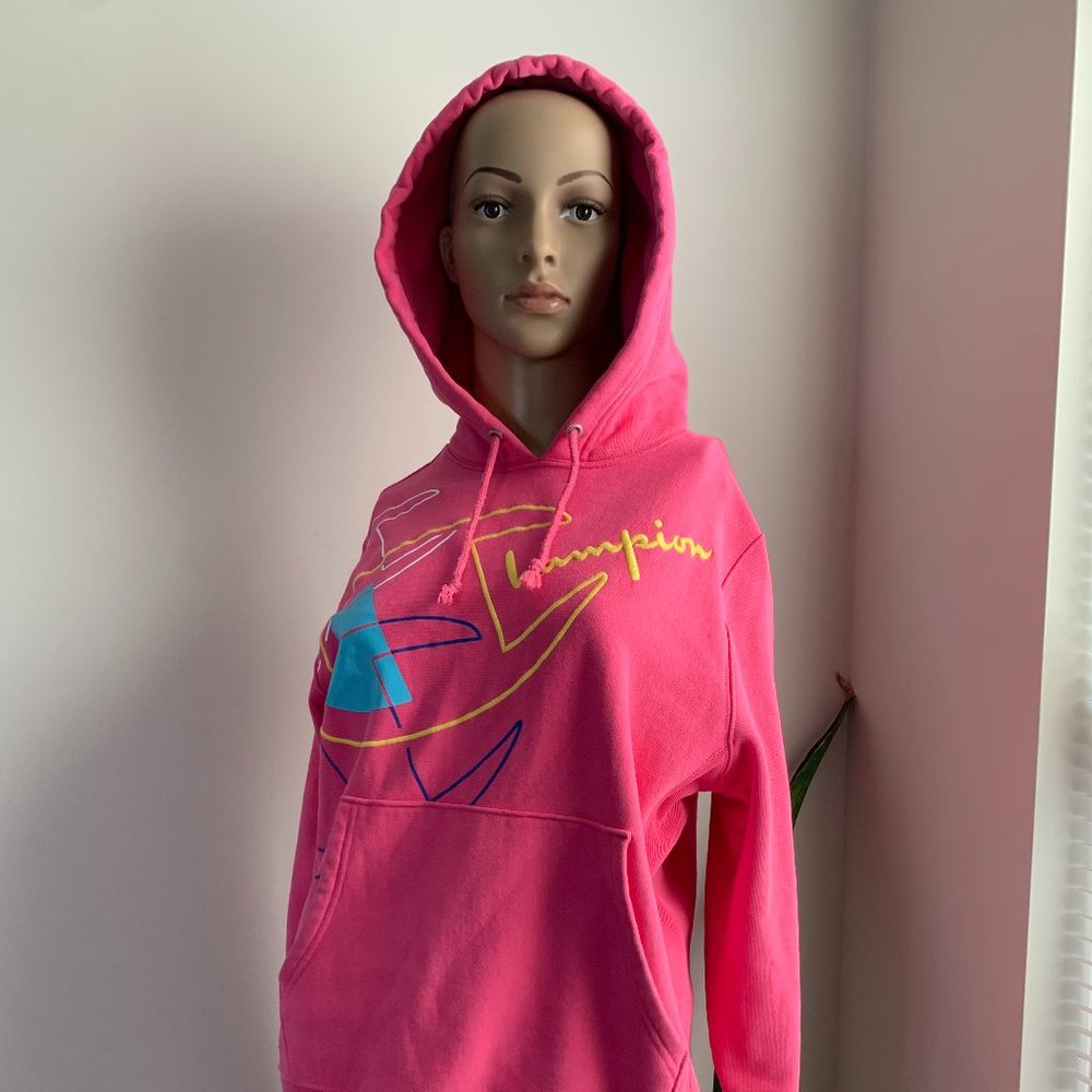 Champion Women’s Pink Colorful Hoodie